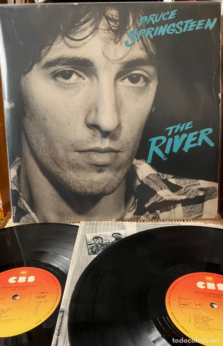 Discos de vinilo: BRUCE SPRINGSTEEN - THE RIVER, 2LPs edic Spain 1980