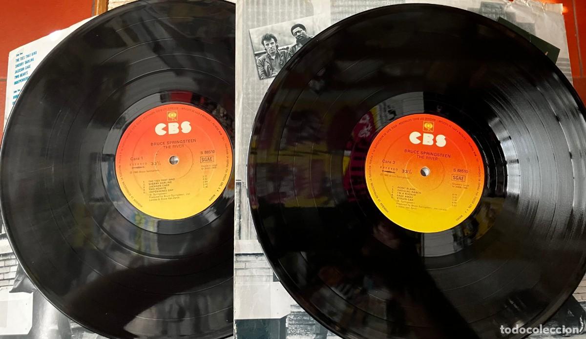 Discos de vinilo: BRUCE SPRINGSTEEN - THE RIVER, 2LPs edic Spain 1980 - Foto 2