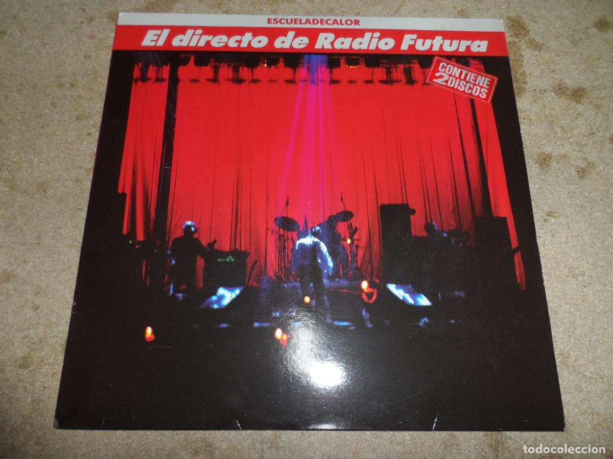 Discos de vinilo: DOBLE LP - EL DIRECTO DE RADIO FUTURA - ESCUELA DE CALOR (SPAIN 1989) (2 LPS)