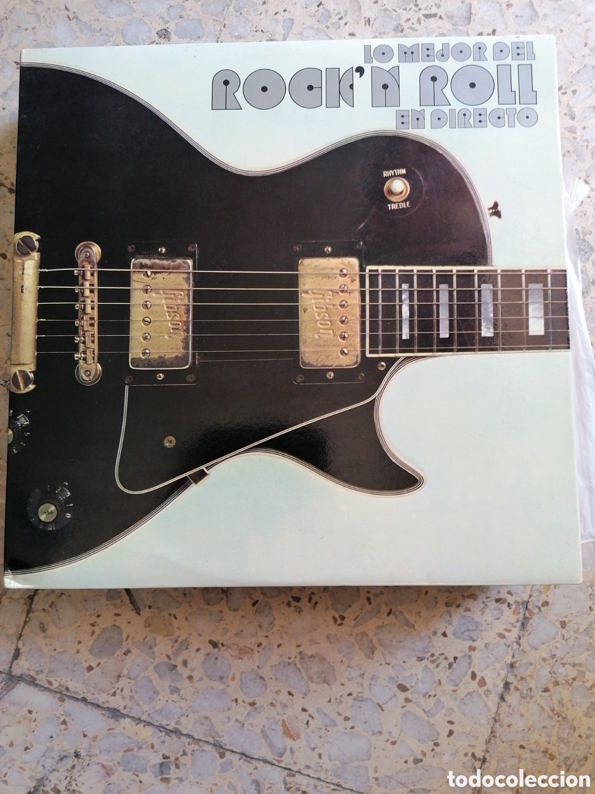 Discos de vinilo: 2 LP LO MEJOR DEL ROCK N ROLL EN DIRECTO 1973 ESPA&Ntilde;A PORTADA DOBLE