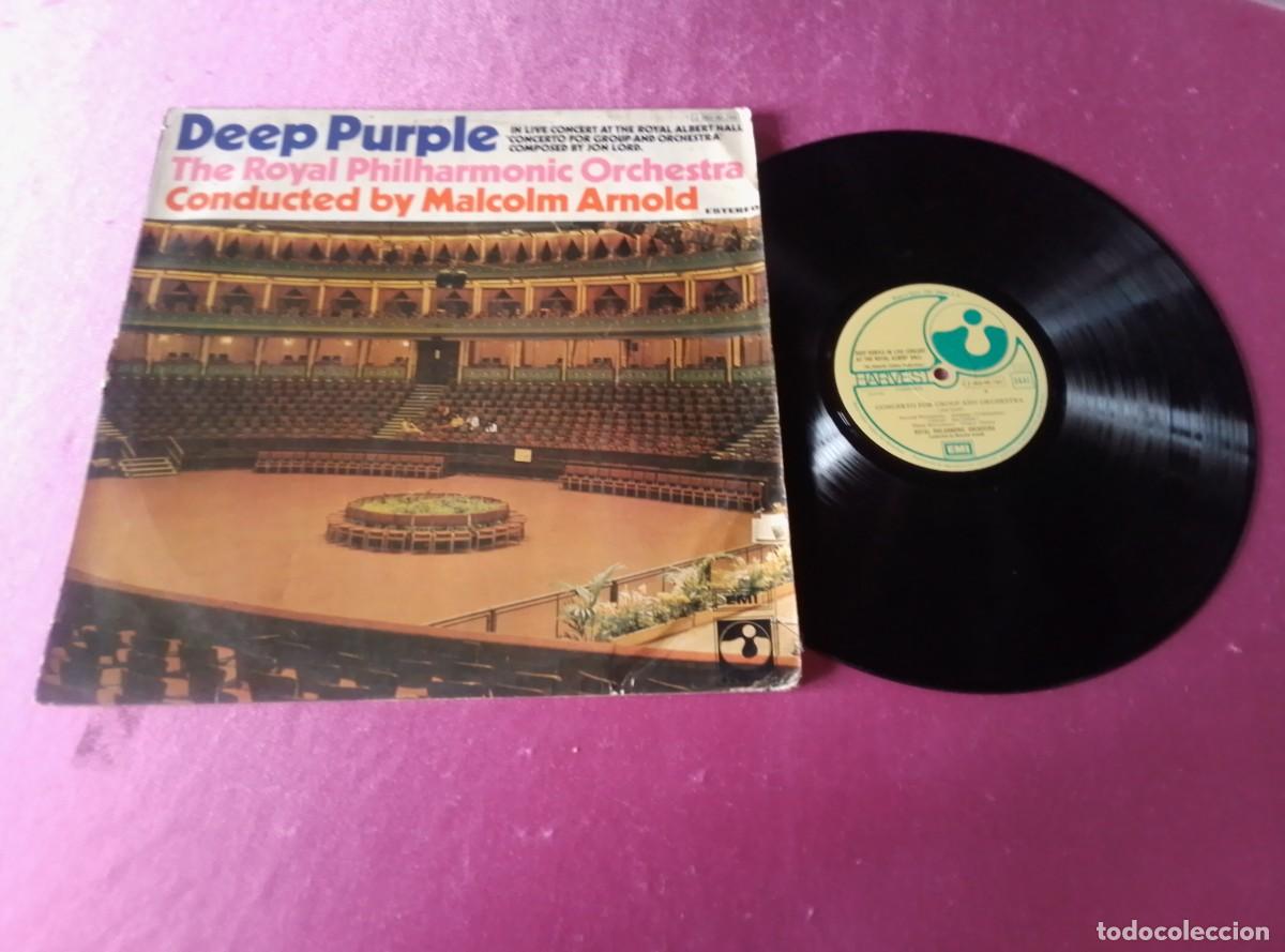 Discos de vinilo: DEEP PURPLE THE ROYAL PHILHARMONIC ORCHESTRA LP L31 3