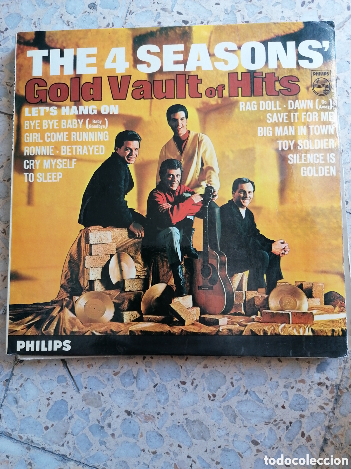 Vinyl records: LP THE 4 SEASONS GOLD VAULT OF HITS 1965 UK