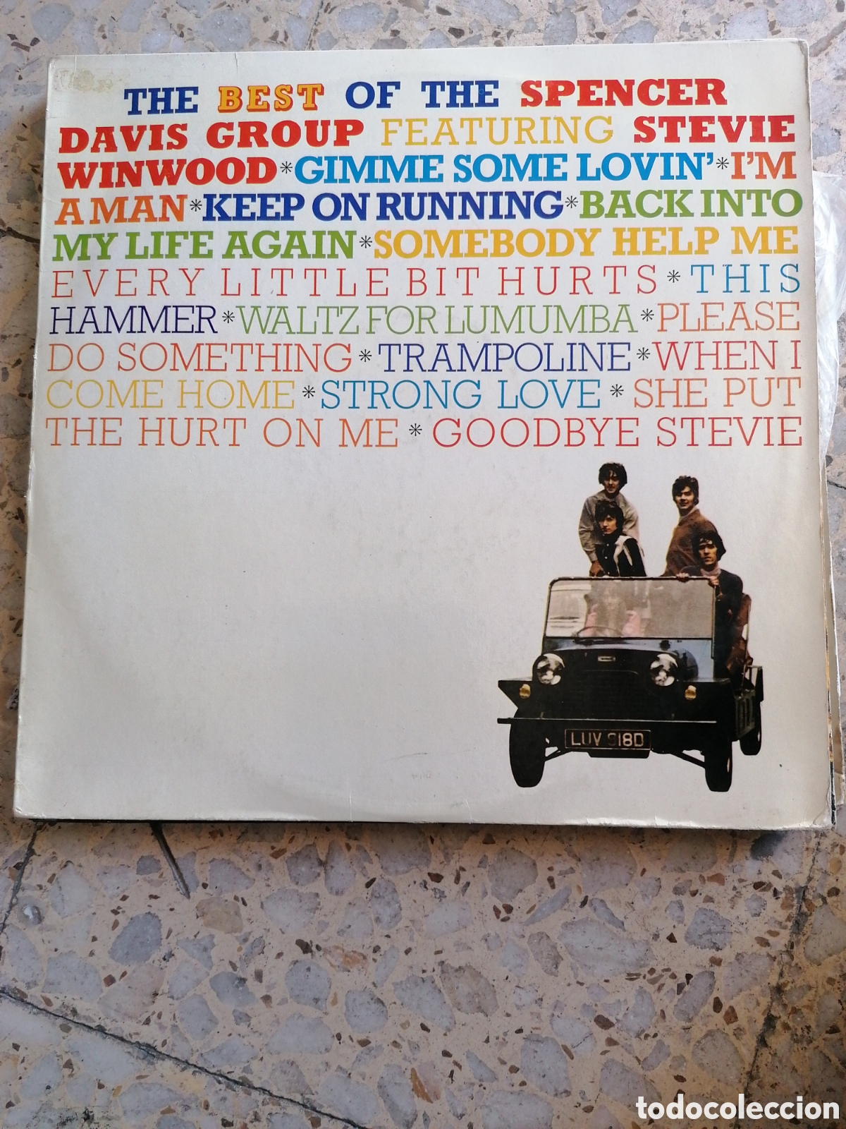 Vinyl-Schallplatten: LP THE BEST OF THE SPENCER DAVID GROUP 1972 ESPA&Ntilde;A