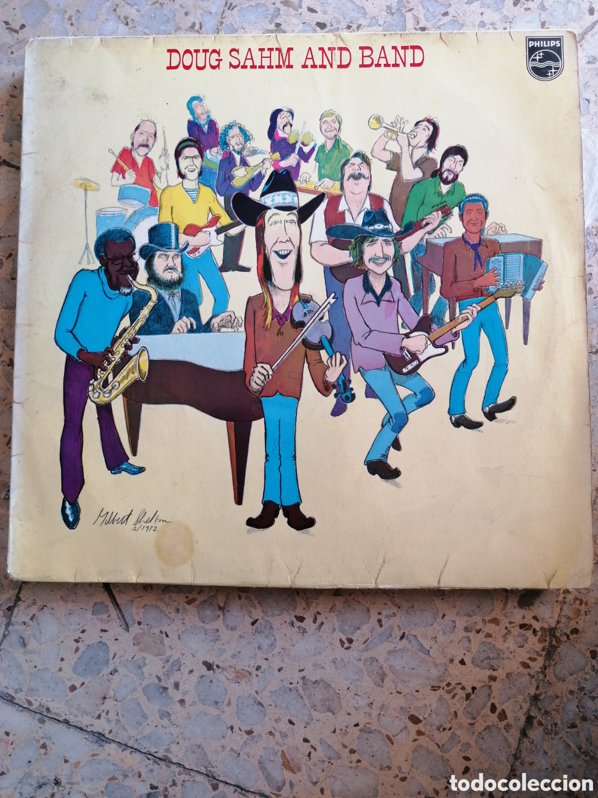 Discos de vinil: LP DOUG SAHM AND BAND 1973 GERMANY