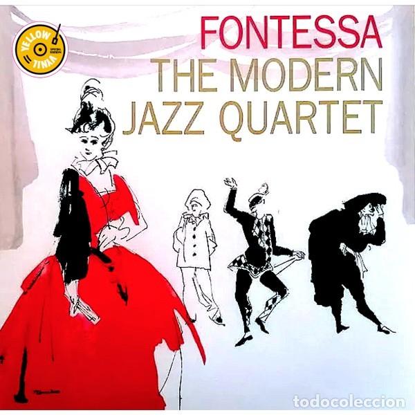 Discos de vinilo: THE MODERN JAZZ QUARTET FONTESSA (COLOR AMARILLO) -LP