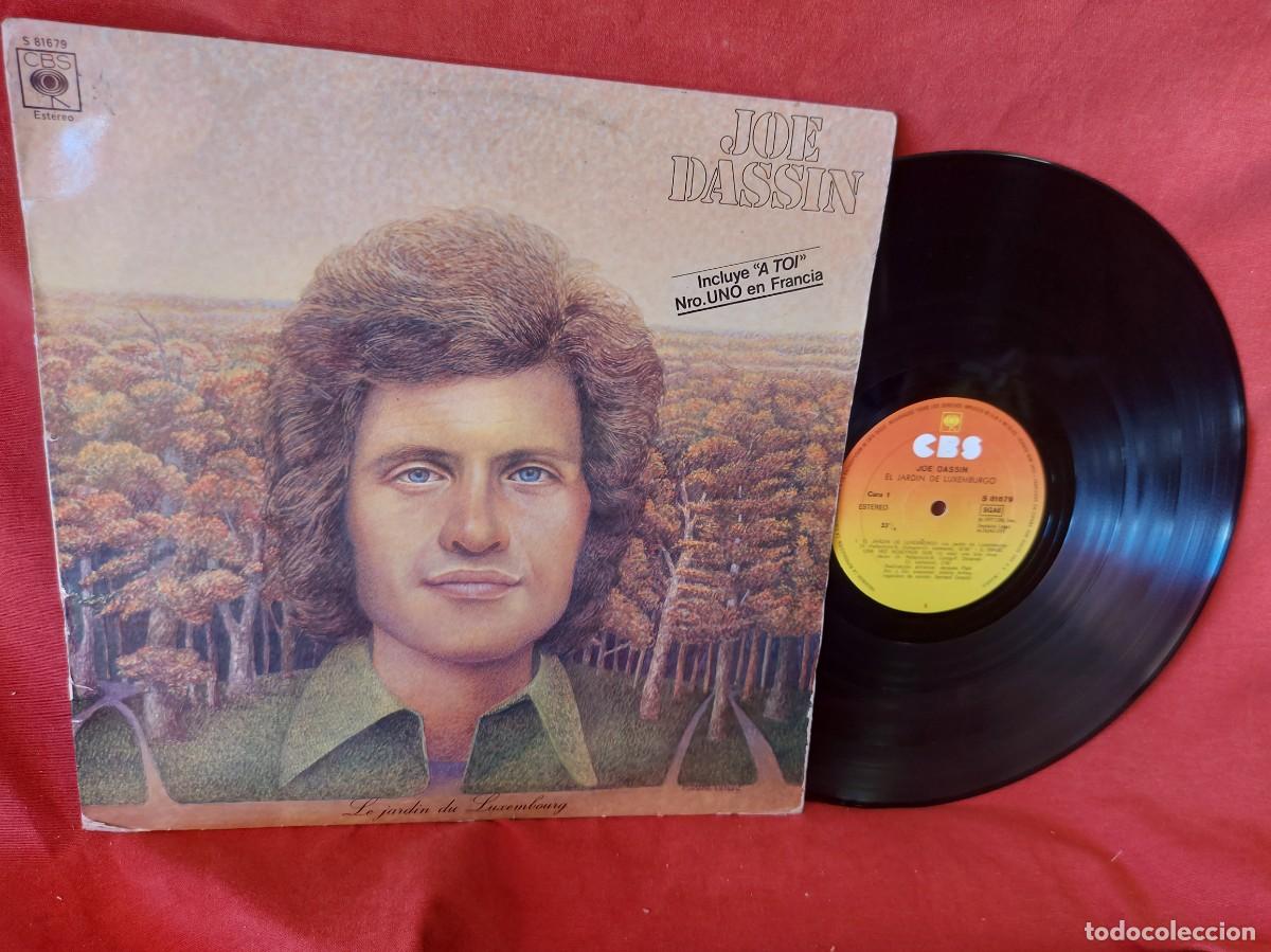 Discos de vinilo: LP JOE DASSIN LE JARDIN DU LUXEMBOURG 1976 ,( PEDIDOS M&Iacute;NIMOS 10 &euro; ) CAJA N.&ordm; 6 - LP
