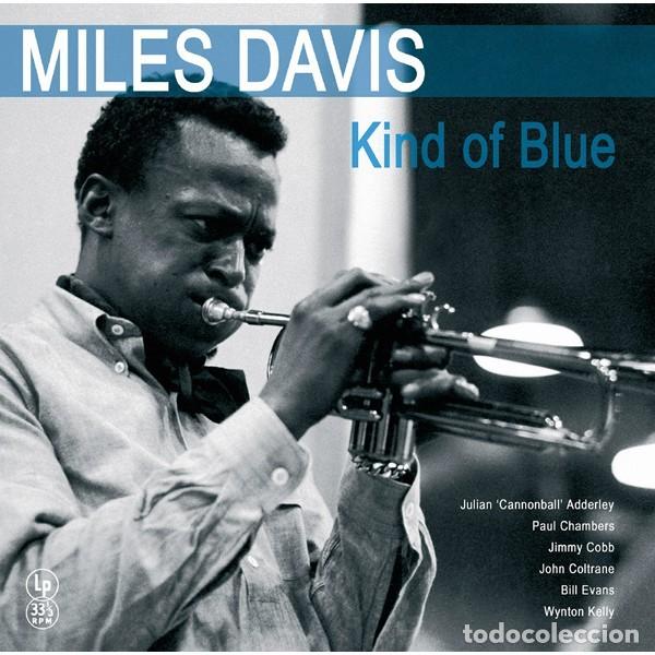 Discos de vinilo: MILES DAVIS KIND OF BLUE ( COLOR AMARILLO) -LP