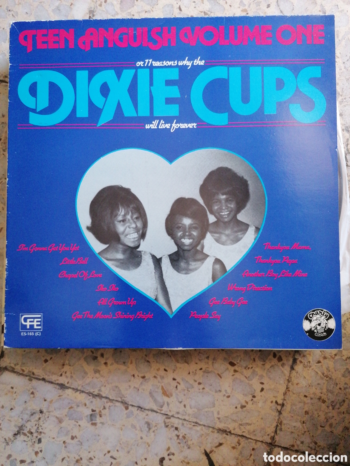 Discos de vinilo: LP THE DIXIE CUPS TEEN ANGUISH VOLUMEN ONE 1984 ESPA&Ntilde;A EX