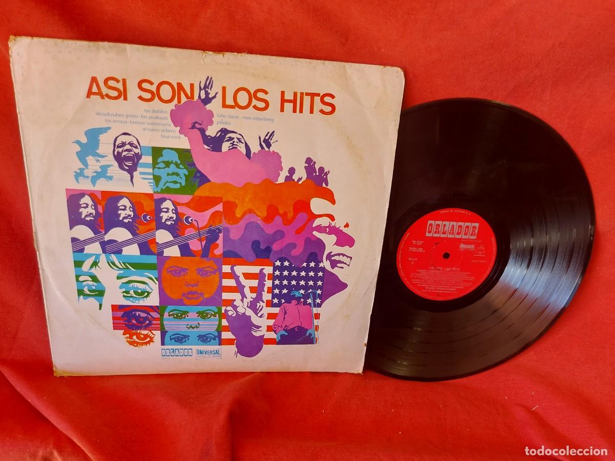 Discos de vinilo: LP AS&Iacute; SON LOS HITS 1972 ,( PEDIDOS M&Iacute;NIMOS 10 &euro; ) CAJA N.&ordm; 6 - LP