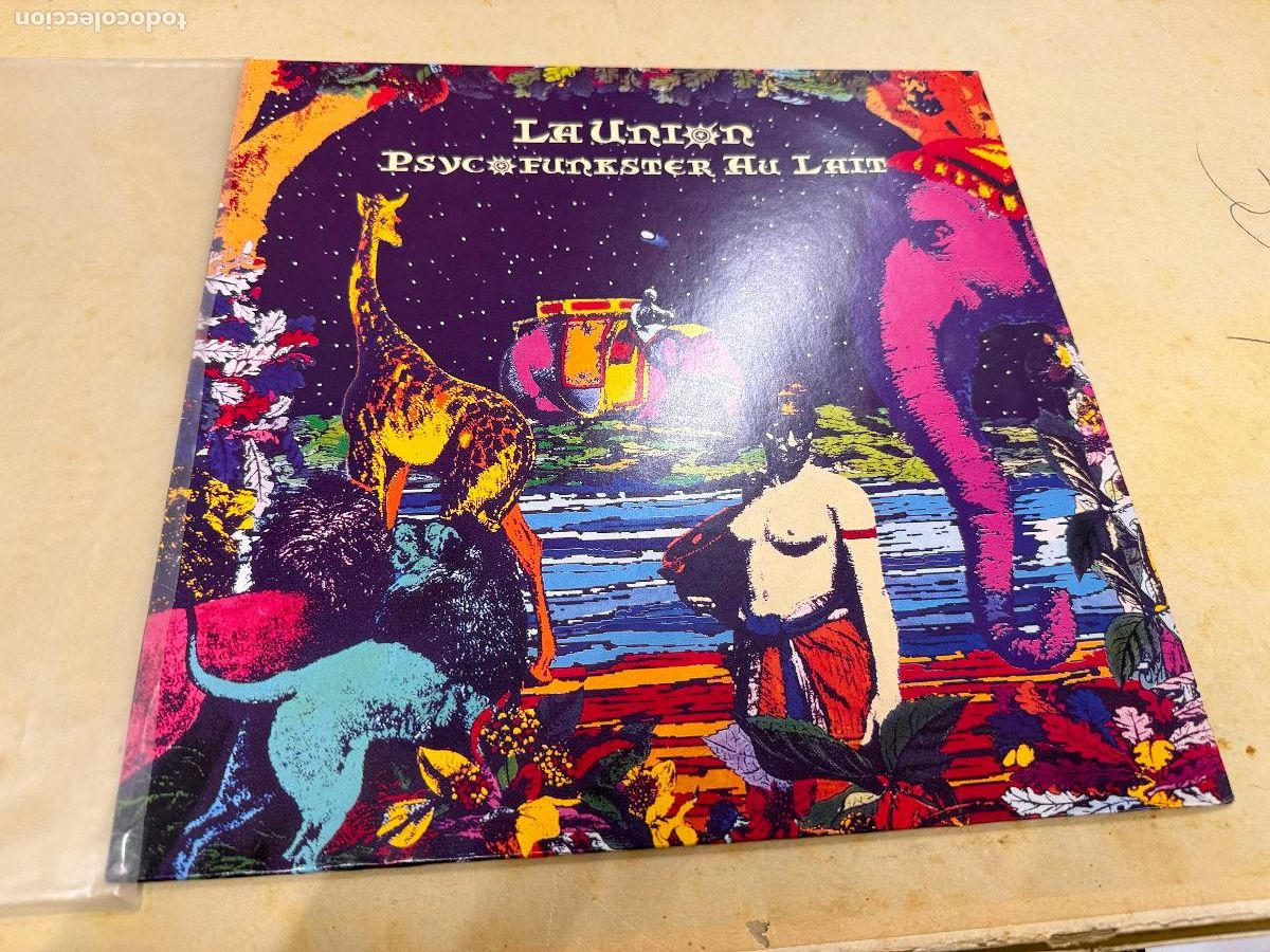 Discos de vinilo: LA UNION. PSICOFUNKSTER AU LAIT. dif&iacute;cil Disco de vinilo