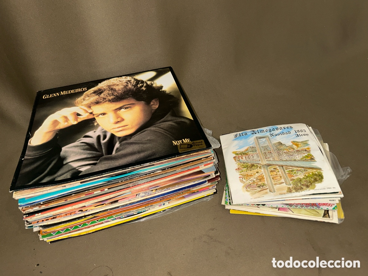 Discos de vinilo: LOTE DE 35 LPS DE DIFERENTES ESTILOS MUSICALES + 13 SINGLES *VER FOTOS*