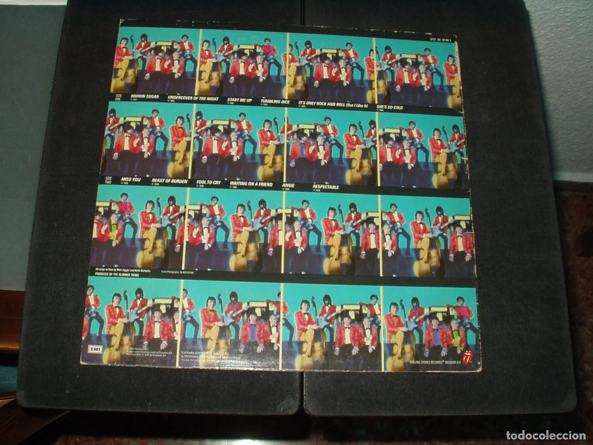 Discos de vinilo: ROLLING STONES LP REWIND (1971-1984) - Foto 2