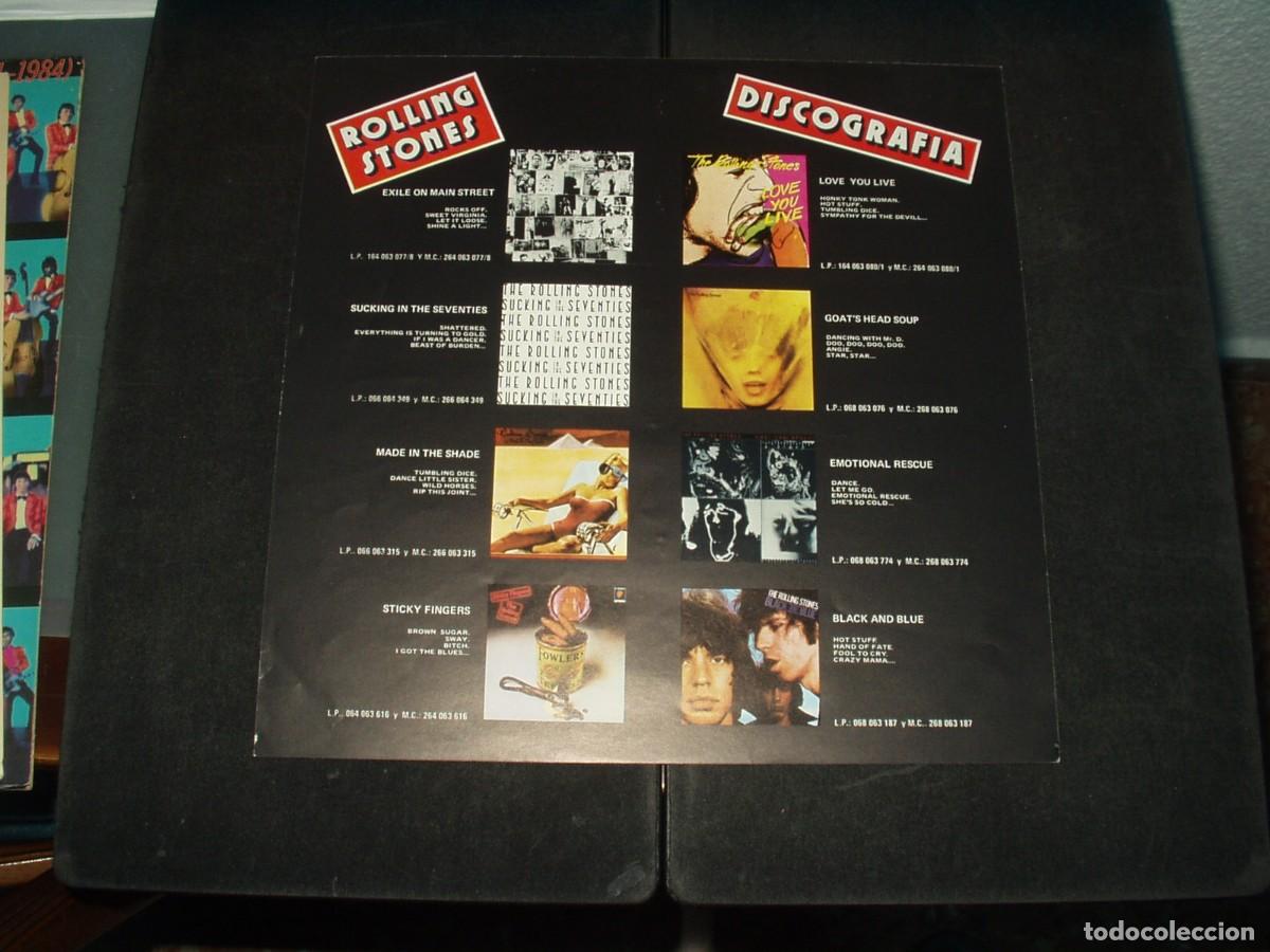 Discos de vinilo: ROLLING STONES LP REWIND (1971-1984) - Foto 6