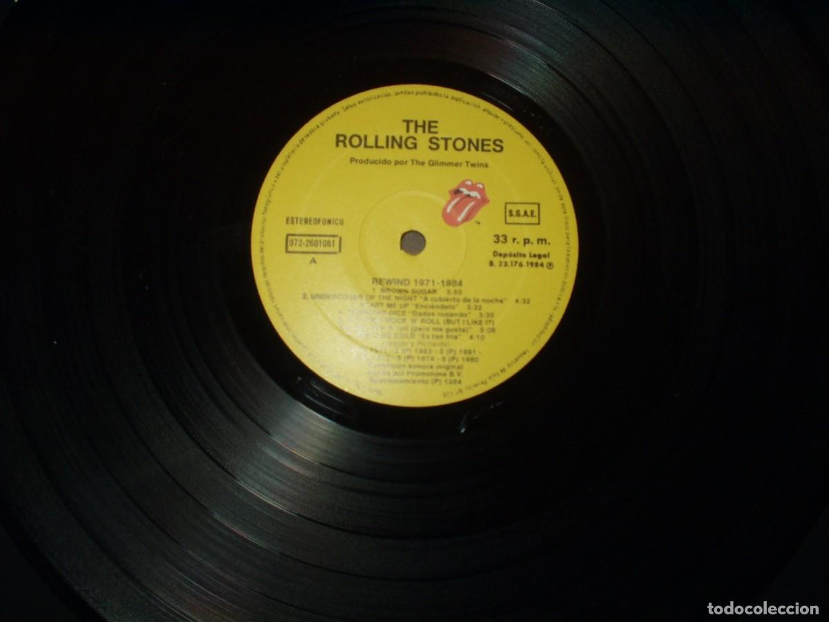 Discos de vinilo: ROLLING STONES LP REWIND (1971-1984) - Foto 7