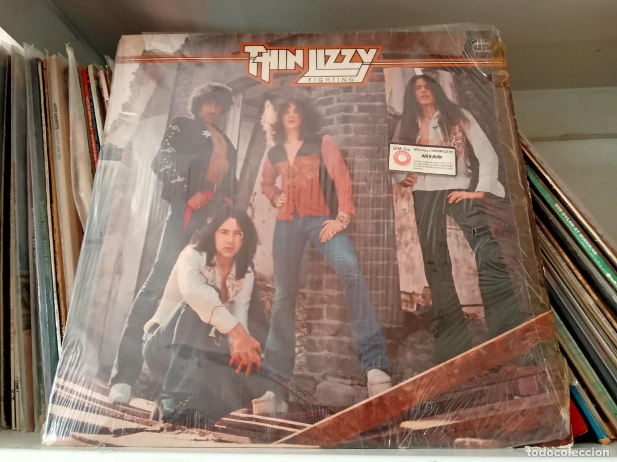 Discos de vinilo: Thin Lizzy &ndash; Fighting - lp US 1976 - Foto 1