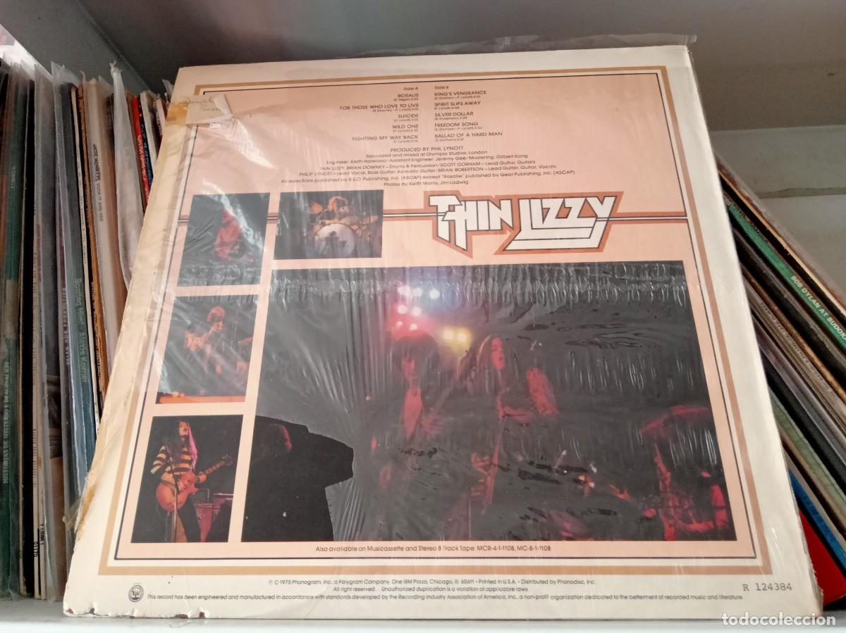 Discos de vinilo: Thin Lizzy &ndash; Fighting - lp US 1976 - Foto 2