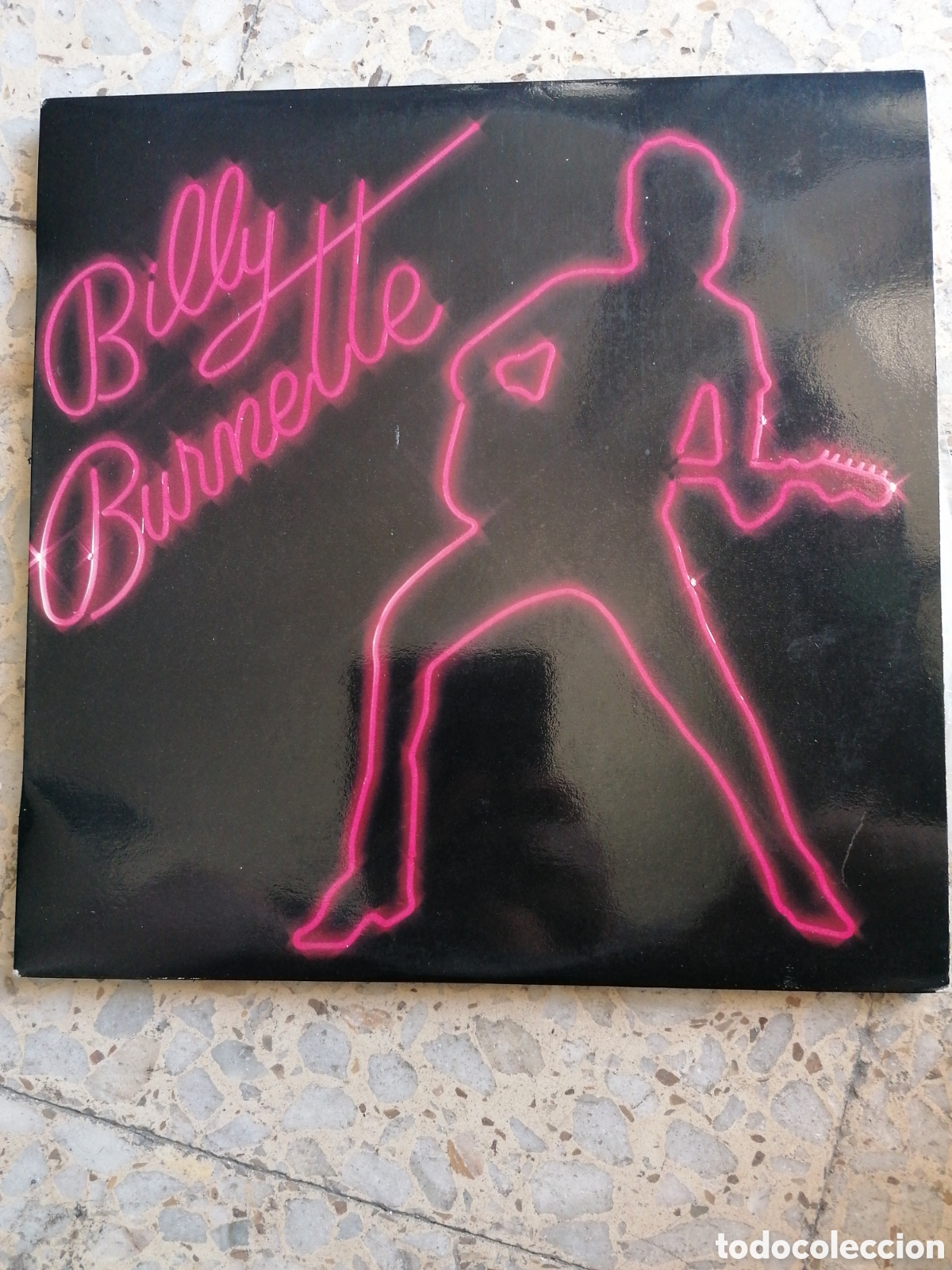 Discos de vinilo: LP BILLY BURNETTE IN JUST A HEARTBEAT 1980 ESPA&Ntilde;A EX