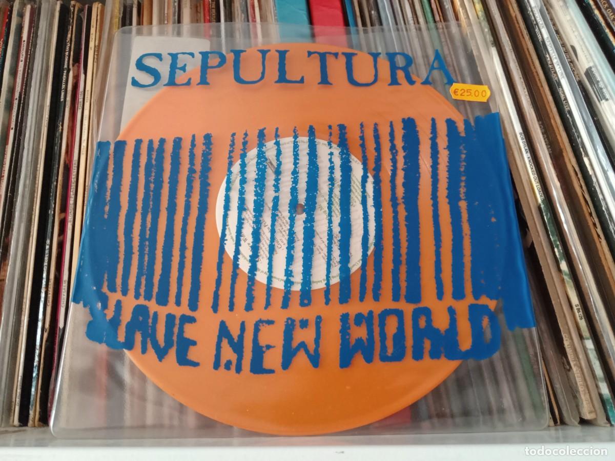 Discos de vinilo: Sepultura &ndash; Slave New World - lp UK & Europe 1994
