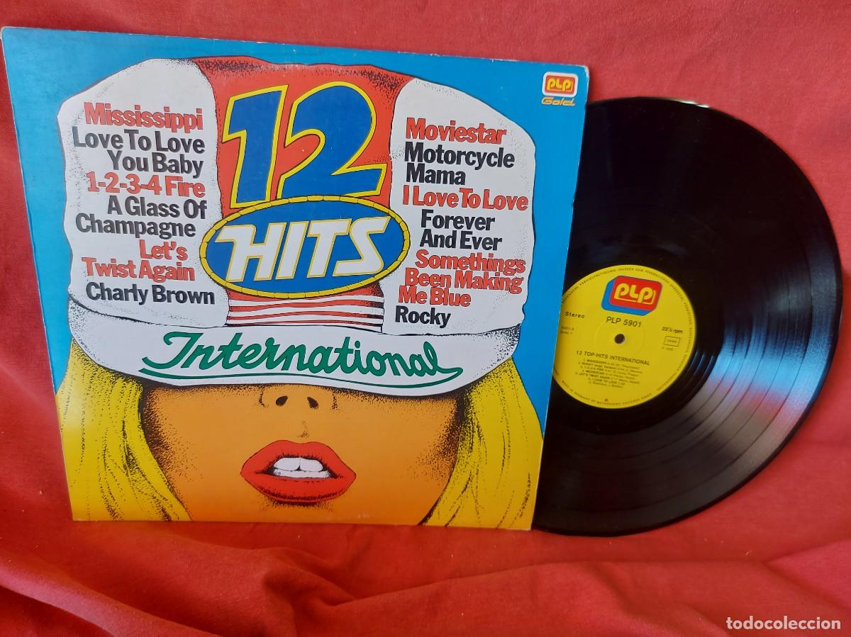 Discos de vinilo: LP 12 HITS INTERNACIONAL 1976 ,( PEDIDOS M&Iacute;NIMOS 10 &euro; ) CAJA N.&ordm; 6 - LP