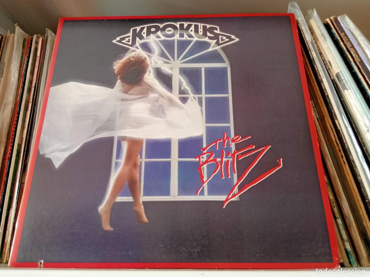 Discos de vinilo: Krokus &ndash; The Blitz - lp US 1984