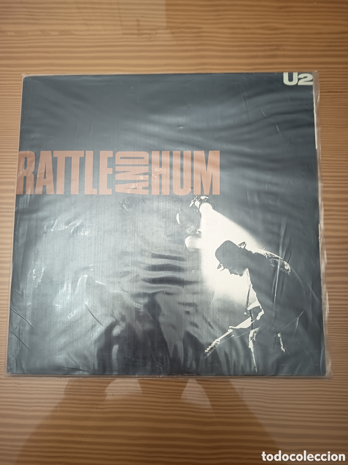 Discos de vinilo: Disco vinilo de U2 &rdquo; Rattle And Hum &rdquo; solo disco 2