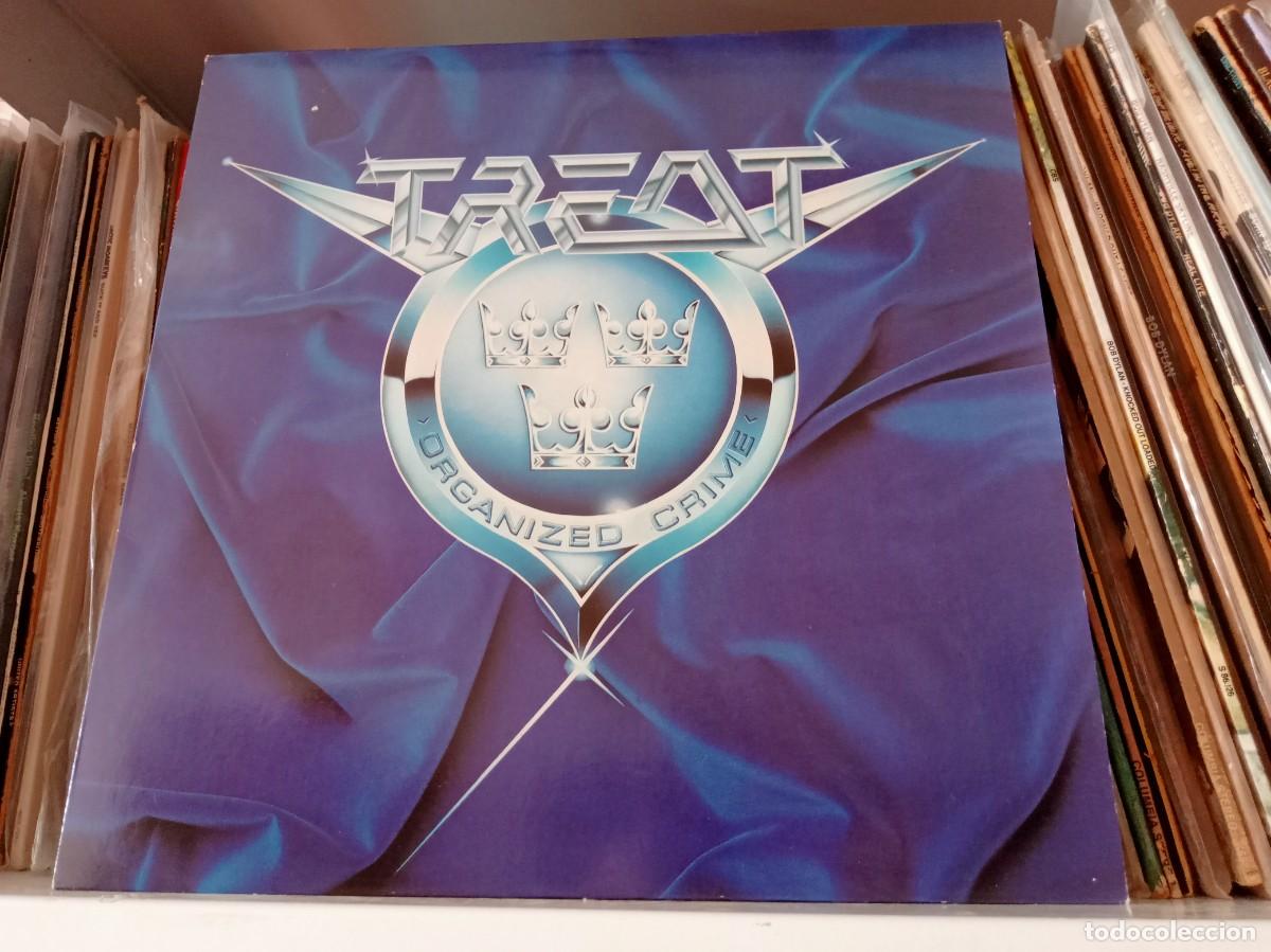 Discos de vinilo: Treat &ndash; Organized Crime - lp Germany 1989