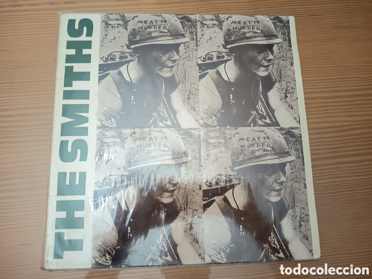 Discos de vinilo: Disco vinilo LP de The Smiths &rdquo; Meat Is Murder &rdquo; , primera edici&oacute;n espa&ntilde;ola
