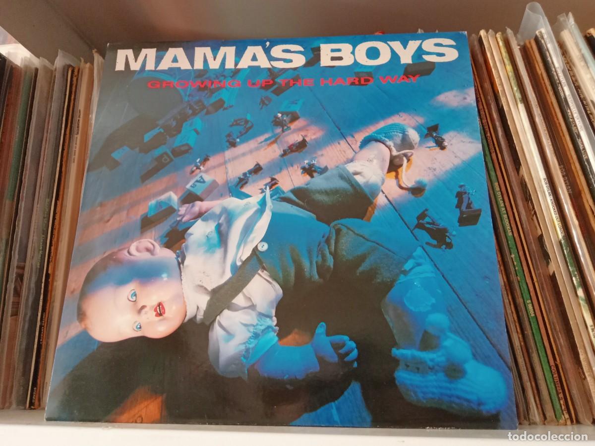 Discos de vinilo: Mama's Boys &ndash; Growing Up The Hard Way - lp Germany 1987