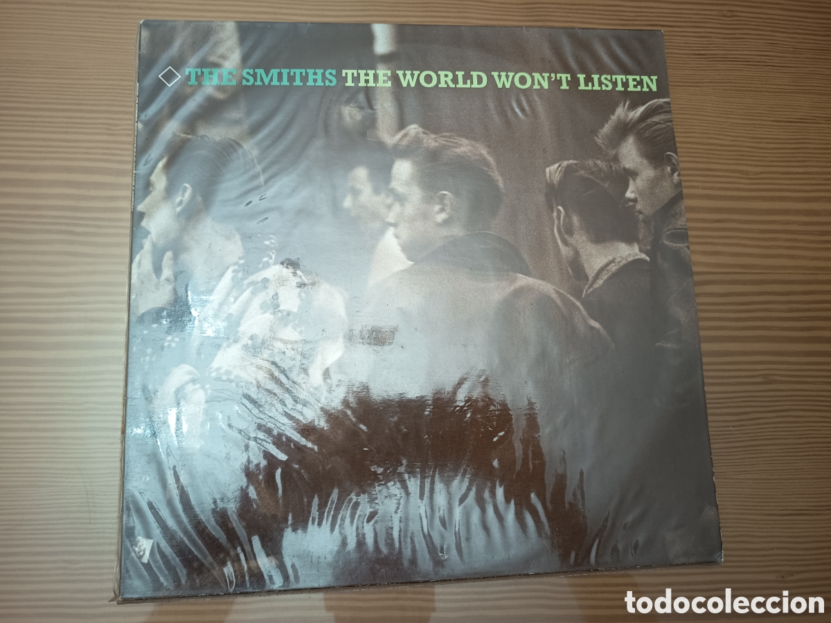 Discos de vinilo: Disco viniloLp de The Smiths &rdquo; The World Won't Listen &rdquo; primera edici&oacute;n espa&ntilde;ola de 1987