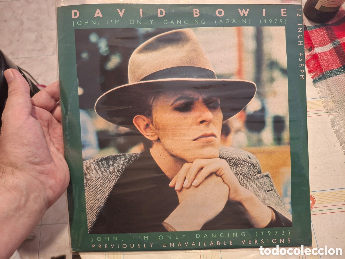 Discos de vinilo: Maxi-Single - 12&rdquo; - David Bowie &ndash; John, I'm Only Dancing (Again) (1975) / John, I'm Only Dancing