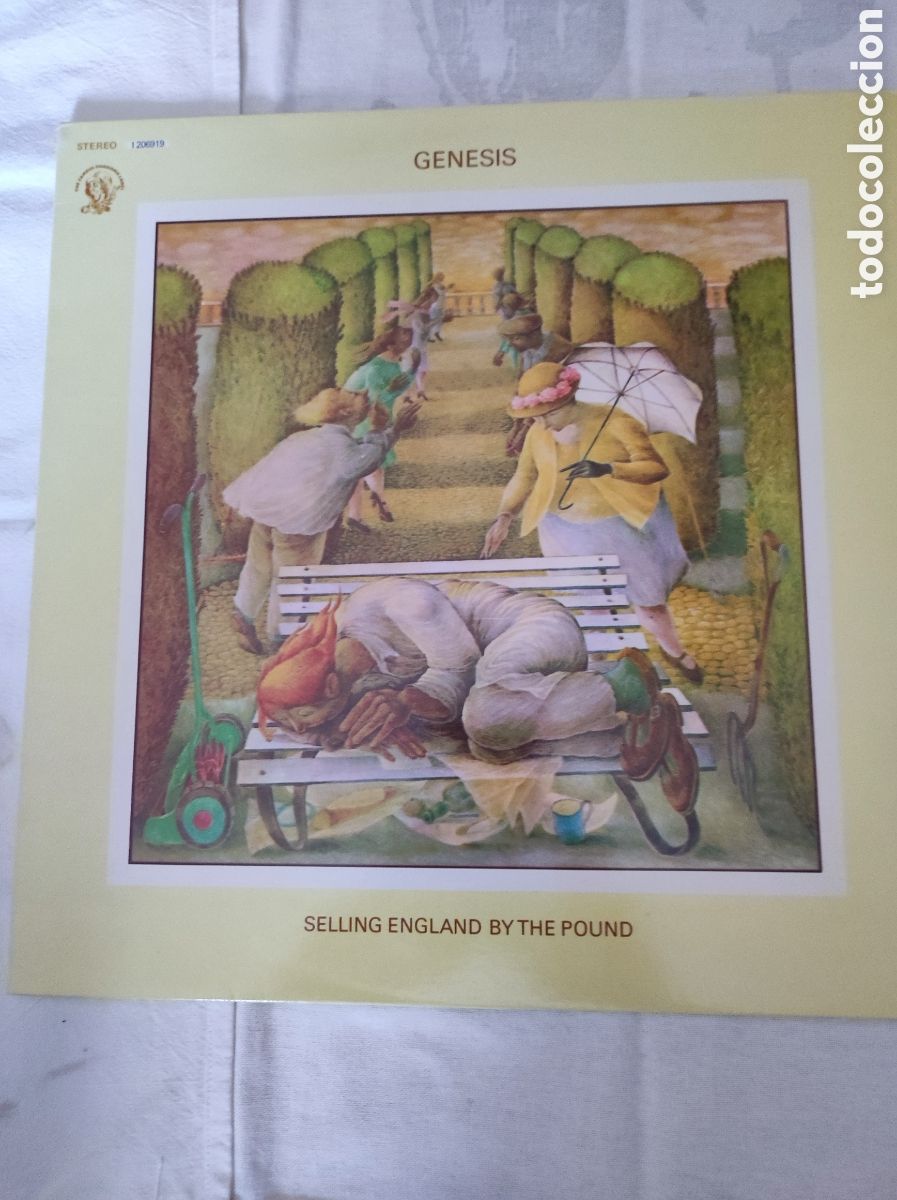 Discos de vinilo: GENESIS - SELLING ENGLAND BY THE POUND