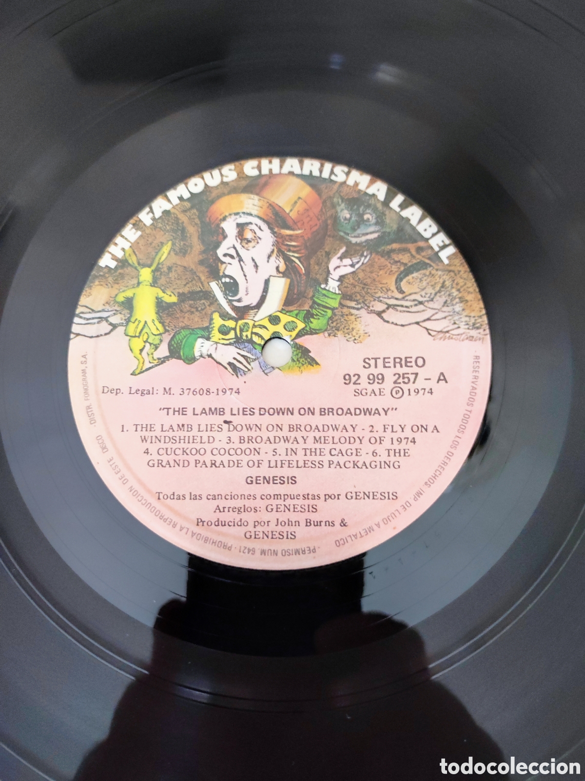 Discos de vinilo: GENESIS - THE LAMB LIES DOWN ON BROADWAY - Foto 5