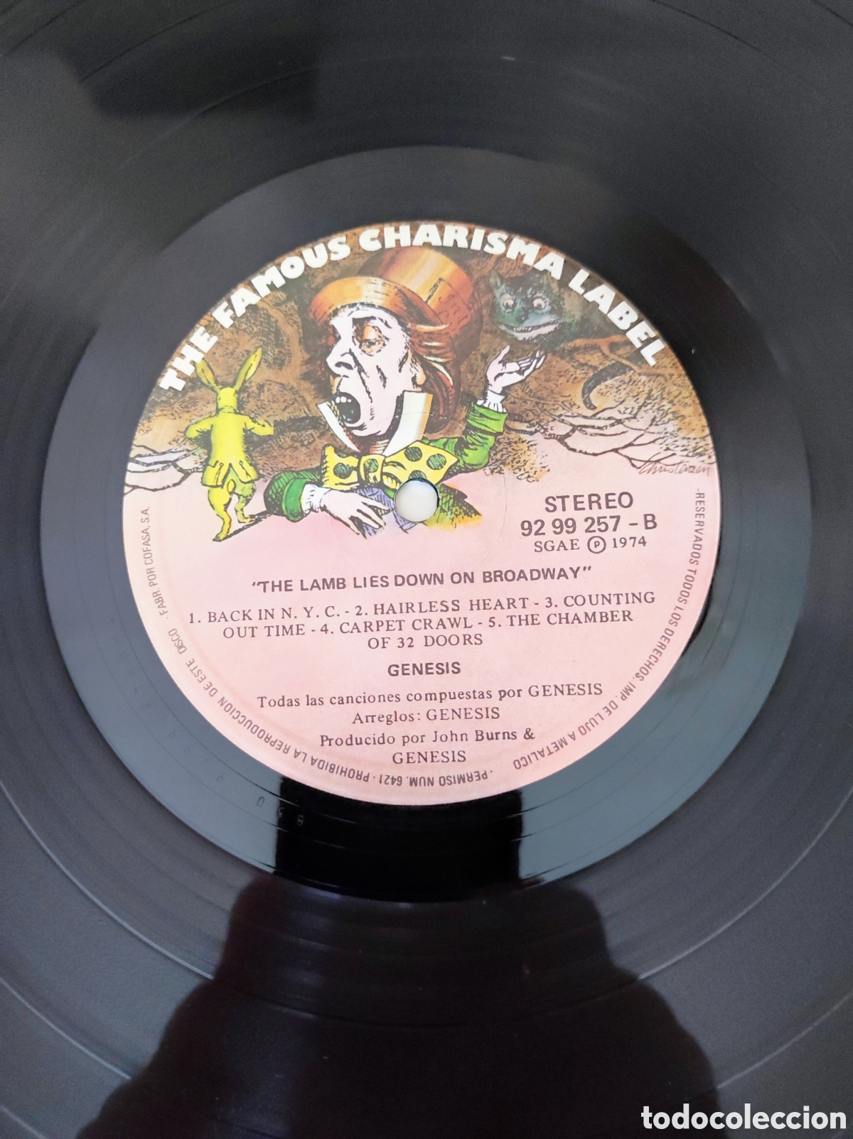 Discos de vinilo: GENESIS - THE LAMB LIES DOWN ON BROADWAY - Foto 6