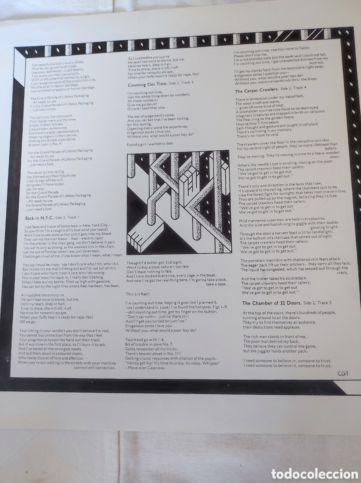 Discos de vinilo: GENESIS - THE LAMB LIES DOWN ON BROADWAY - Foto 8