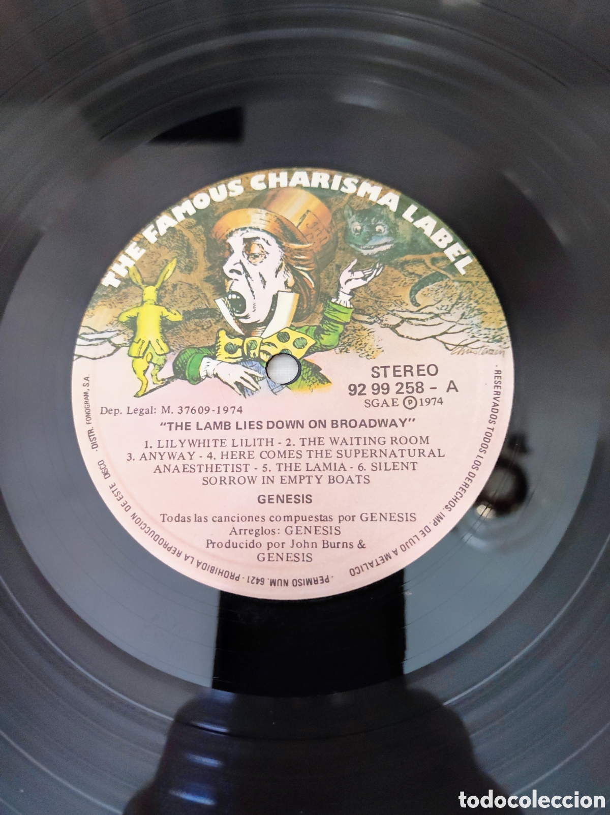 Discos de vinilo: GENESIS - THE LAMB LIES DOWN ON BROADWAY - Foto 9