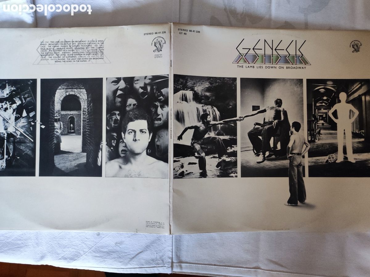 Discos de vinilo: GENESIS - THE LAMB LIES DOWN ON BROADWAY
