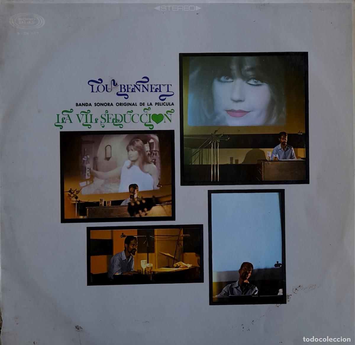 Discos de vinilo: La vil seducci&oacute;n. Lou Bennett. LP. 1968. Sonoplay