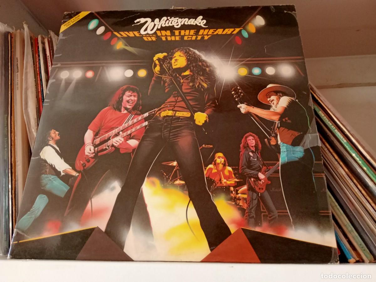 Discos de vinilo: Whitesnake &ndash; Live... In The Heart Of The City - lp France 1980