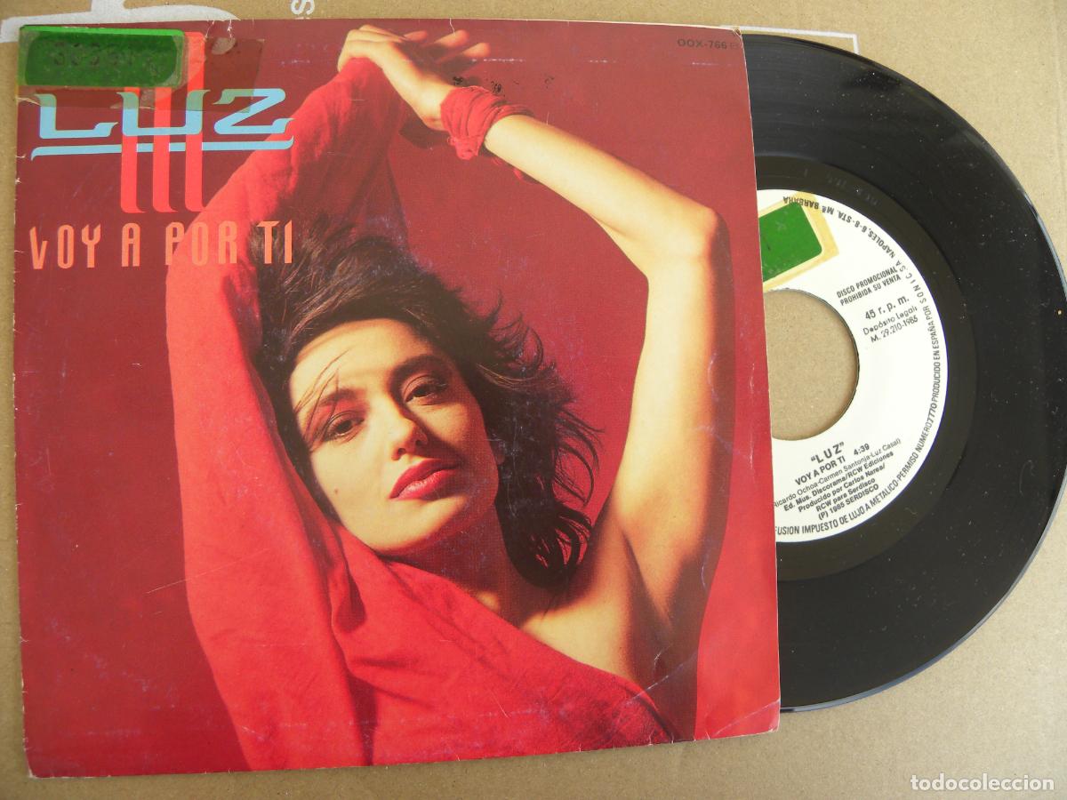 Discos de vinilo: LUZ -VOY A PORTI -SINGLE PROMO 1985 -PEDIDO MINIMO 3 EUROS