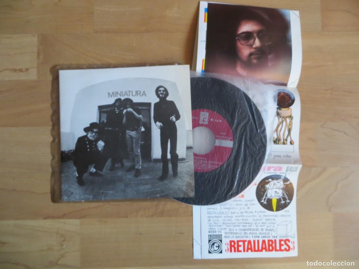 Discos de vinilo: Miniatura - Miniatura (7&rdquo;, EP) COMPLETO CON POSTER !!!! IMPECABLE !!!!