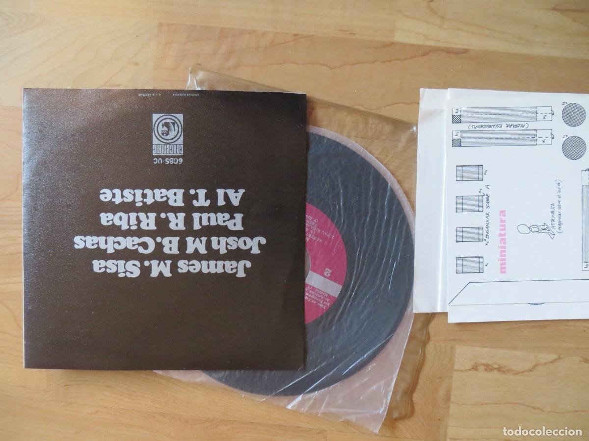 Discos de vinilo: Miniatura - Miniatura (7&rdquo;, EP) COMPLETO CON POSTER !!!! IMPECABLE !!!! - Foto 2