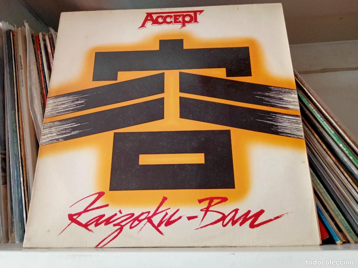 Discos de vinilo: Accept &ndash; Kaizoku-Ban - lp Spain 1985