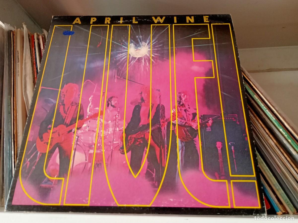 Discos de vinilo: April Wine &ndash; Live - LP Canada - Foto 1