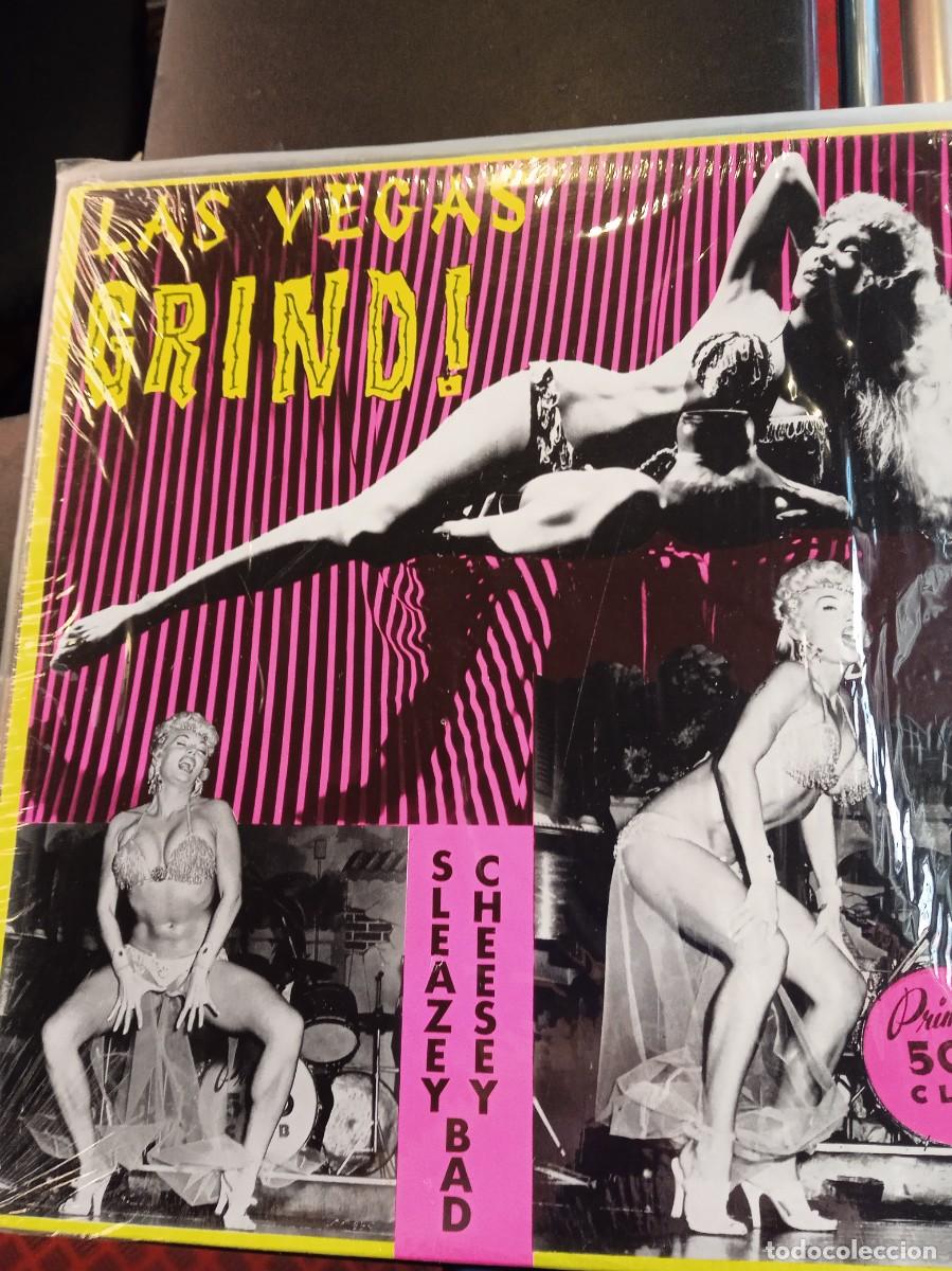 Discos de vinilo: LAS VEGAS GRIND! - SLEAZEY BAD CHEESEY. LP VARIOS ASTISTAS