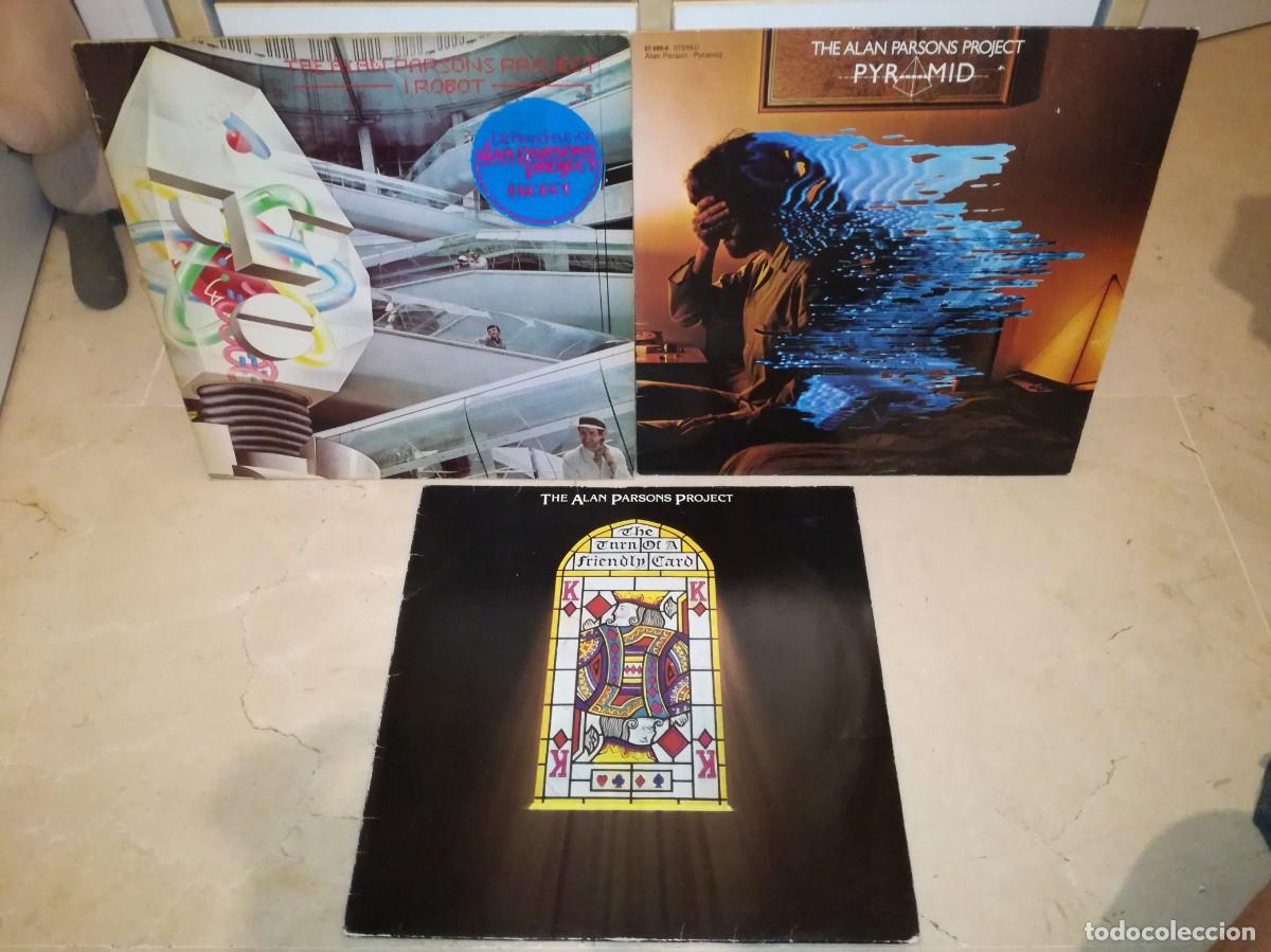 Discos de vinilo: LOTE DE 3 LPs DE THE ALAN PARSONS PROJECT-EN BUEN ESTADO