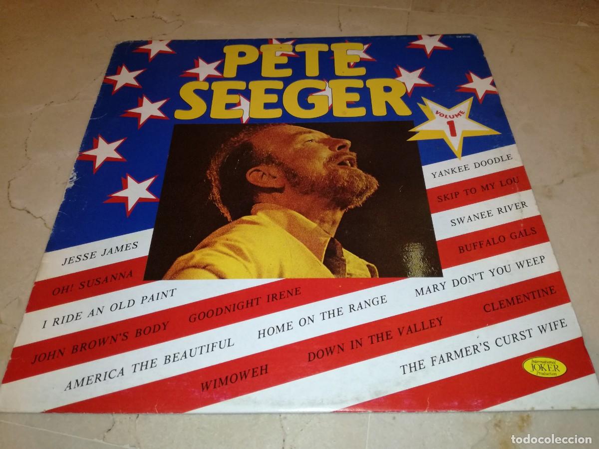 Discos de vinilo: PETE SEEGER-VOLUME 1-VINILO EN EXCELENTE ESTADO