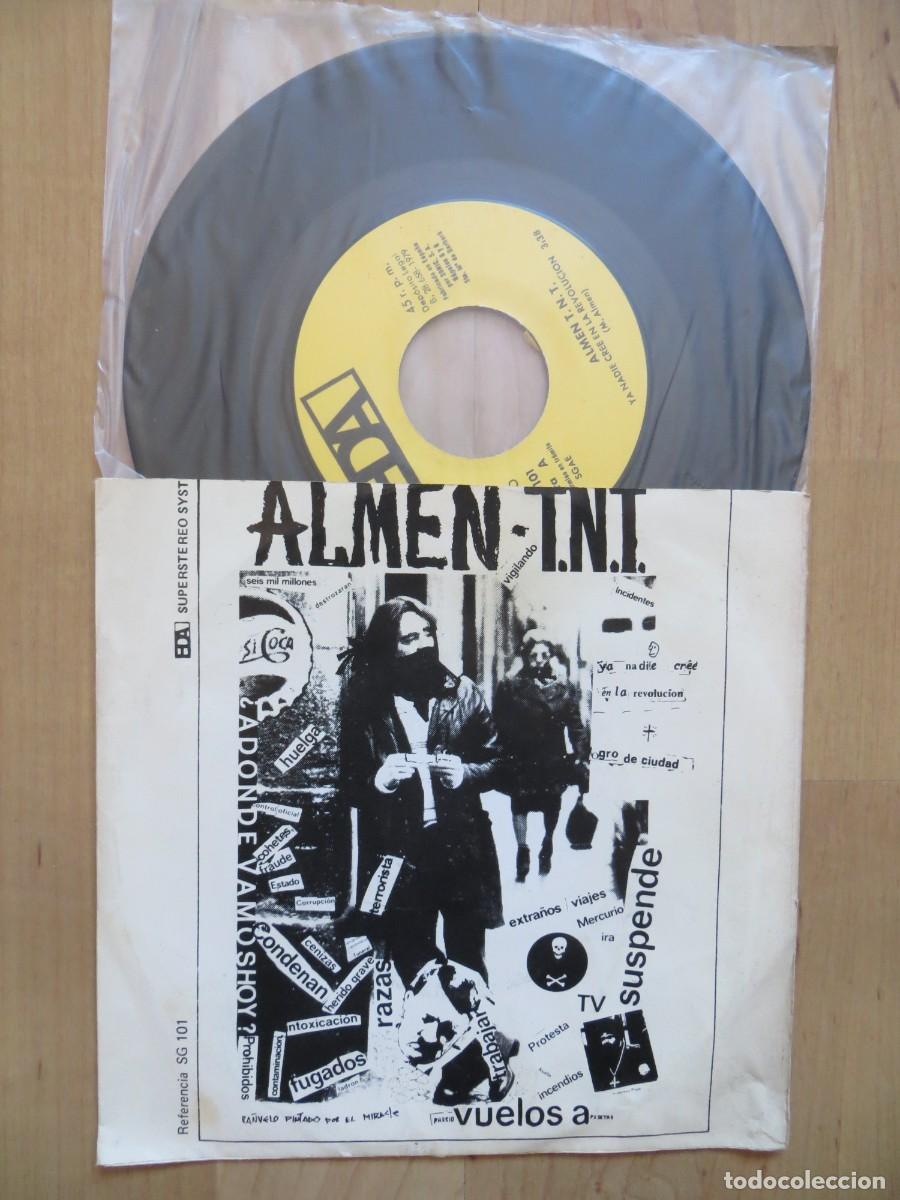 Discos de vinilo: Almen T.N.T. - &iquest;A Donde Vamos Hoy? (7&rdquo;, Single) 1979 SPAIN