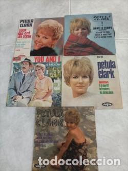 Discos de vinilo: Petula Clark lote eps y single originales - Foto 1