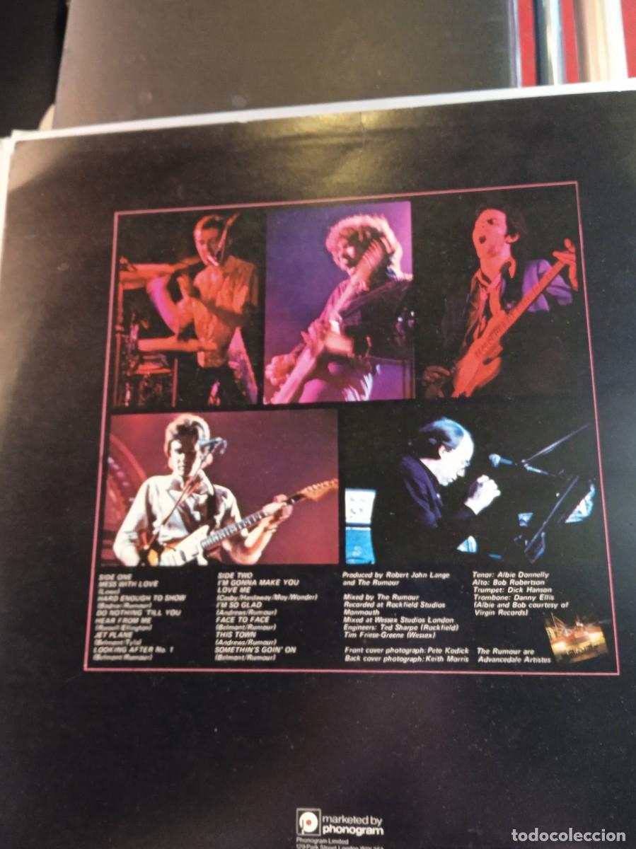 Discos de vinilo: THE RUMOUR- MAX. LP. GRAHAM PARKER. - Foto 2