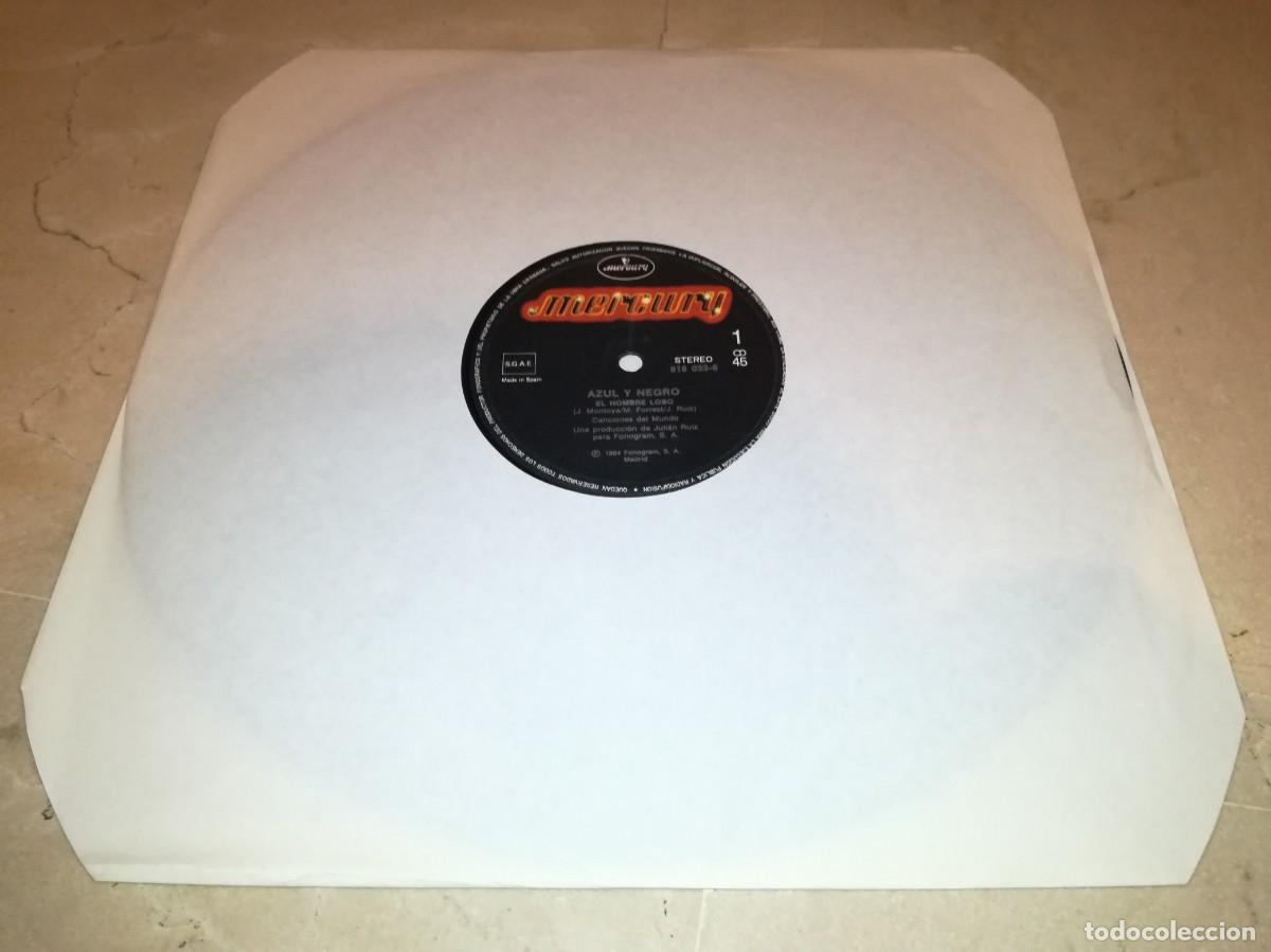 Discos de vinilo: VINILO DE AZUL Y NEGRO-EL HOMBRE LOBO-ORIGINAL 1984
